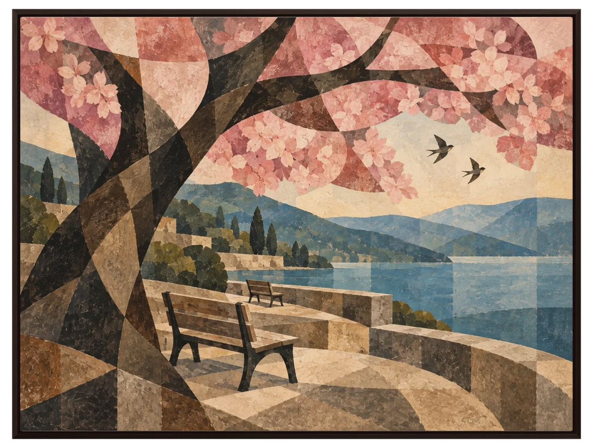 A Bench in Spring