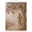 Old Friend: impasto, figure and companion tree. Fine art poster by The Light Stays.