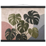 Monstera Sun: botanical and nature. Museum-quality fine art poster.