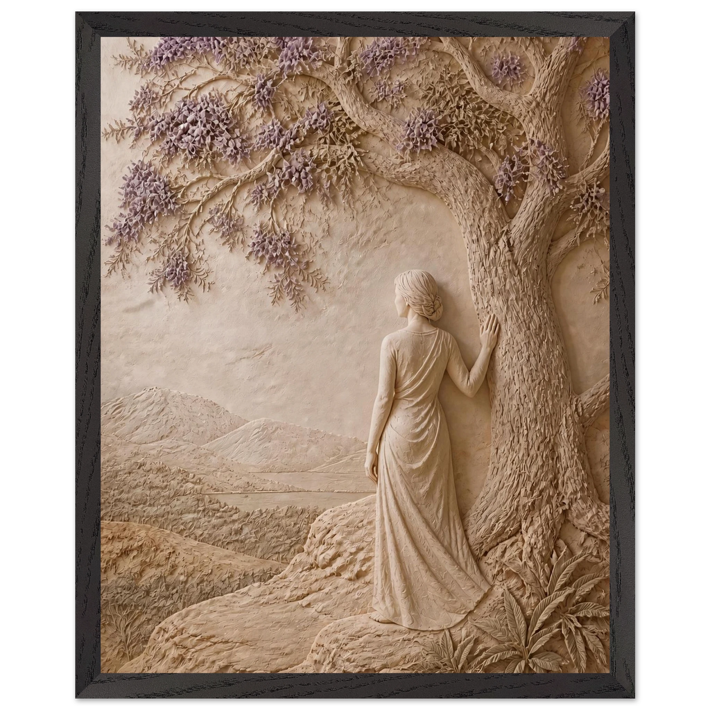 Old Friend: petra and herbarium. Museum-quality framed fine art print.