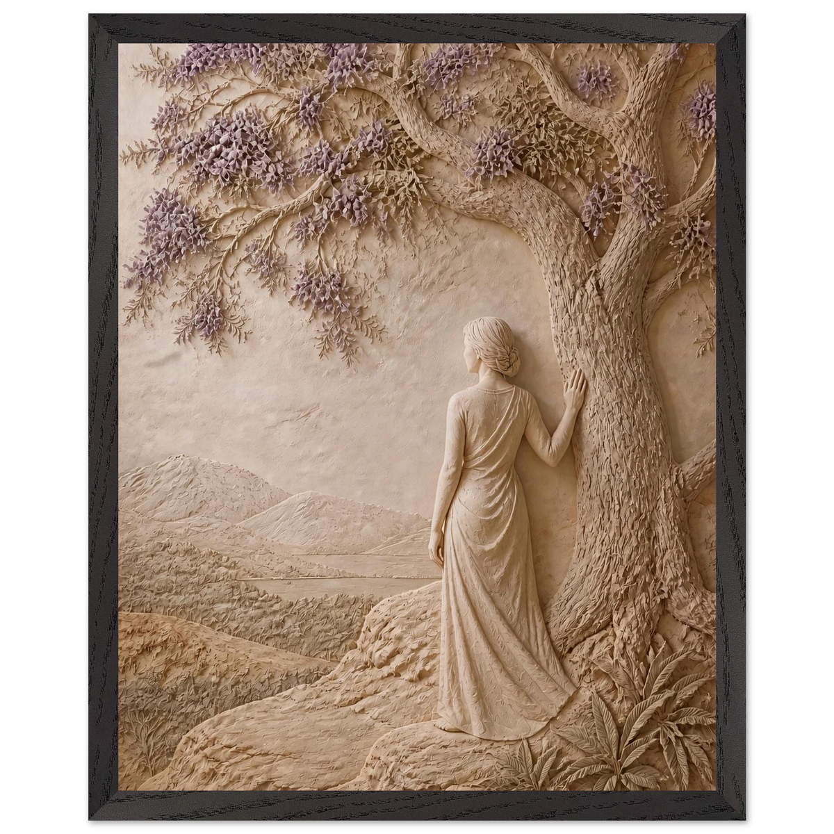 Old Friend: petra and herbarium. Museum-quality framed fine art print.