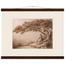 Under the Blossoms, petra and flora. Archival fine art poster shown framed.