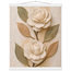 Carved Camellia: flowers and botanical. Fine art poster, alternate frame and size.