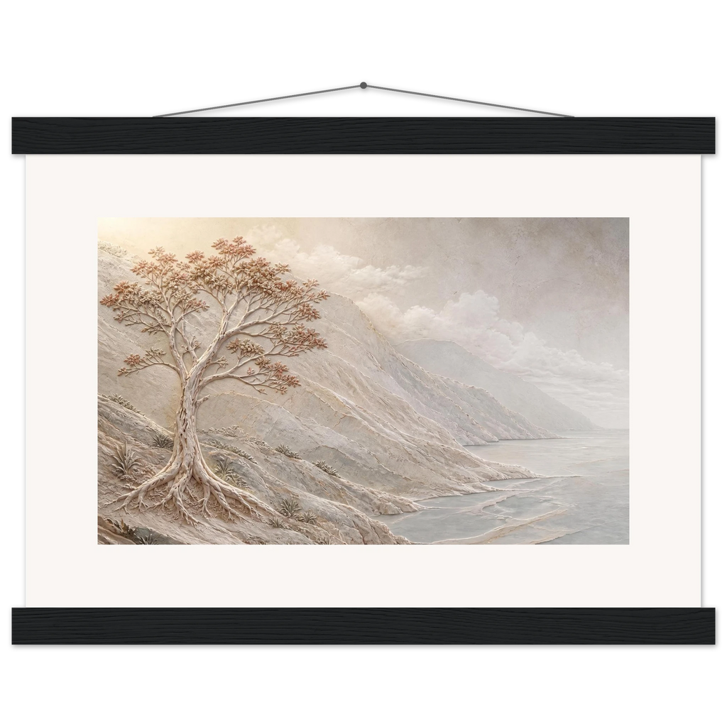Coral Headland: sea and coastal landscape. Fine art poster by The Light Stays.