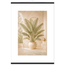 Courtyard Noon, landscape and sun. Archival fine art poster shown framed.