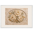 Peonies in Stone: flowers and botanical. Framed fine art print by The Light Stays.