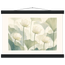 Ivory Lotus Screen: flowers and botanical. Fine art poster by The Light Stays.