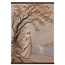 Spring Walk: impasto, lake and blossoming tree. Fine art poster, alternate frame and size.