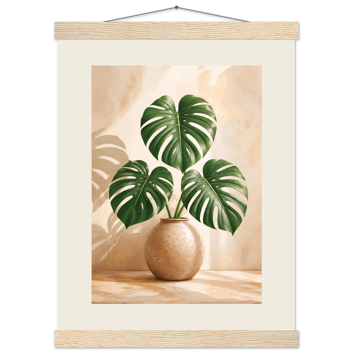 Vessel and Shadow: mediterranean and earth tones. Fine art poster.