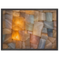 Stonelight: lumen and aura. Framed fine art print, alternate frame and size.