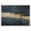 Ivory Crossing: abstract, ivory and serene lines. Museum-quality framed fine art print.
