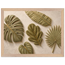 Green Constellation: botanical, green and loose rhythm. Museum-quality framed fine art print.