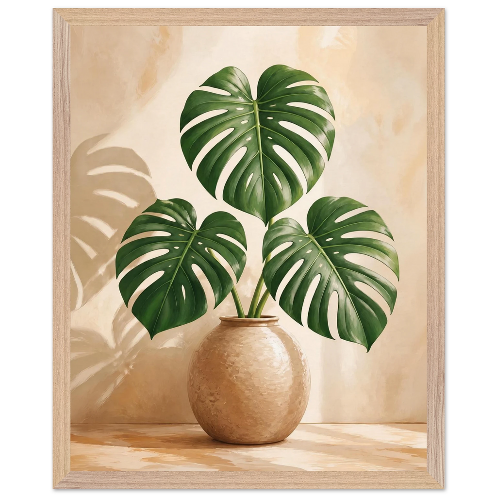Vessel and Shadow: mediterranean and earth tones. Framed fine art print, alternate frame and size.
