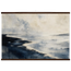 Tidal Ink: sea and coastal landscape. Fine art poster, alternate frame and size.