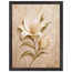 Alabaster Lily: flowers and botanical. Framed fine art print by The Light Stays.