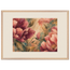 Crimson Peonies, flowers and botanical. Archival framed fine art print shown framed.