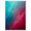 Wine Hour: gradient, dusk and deep color. Framed fine art print by The Light Stays.