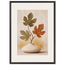 Fig Season: mediterranean and earth tones. Framed fine art print, alternate frame and size.