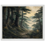 Cypress Passage: japanese art and japandi. Framed fine art print by The Light Stays.