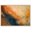 Blue Hour Field: night, horizon and deep blue. Framed fine art print by The Light Stays.