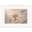 Blossom Terraces: flowers and botanical. Fine art poster, alternate frame and size.