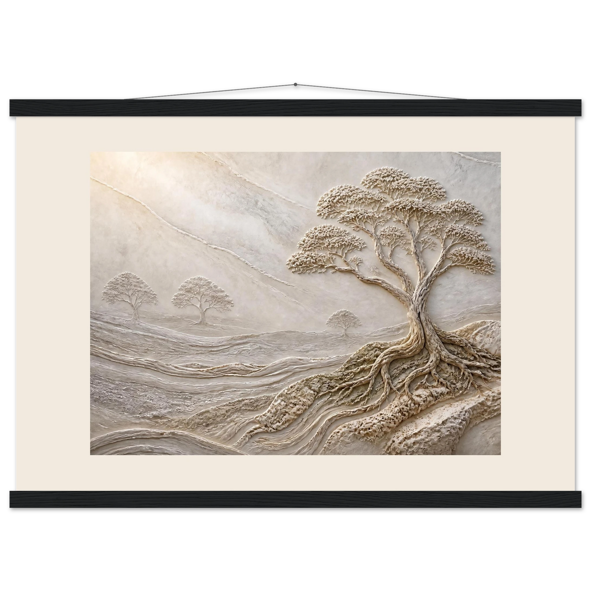 Old Growth: petra and herbarium. Museum-quality fine art poster.