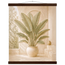Courtyard Noon, landscape and sun. Archival fine art poster shown framed.