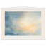 Dawn after Rain: sunrise, coastline and washed light. Museum-quality fine art poster.