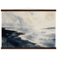Tidal Ink: sea and coastal landscape. Fine art poster, alternate frame and size.