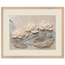 Lotus Current, flowers and botanical. Archival framed fine art print shown framed.