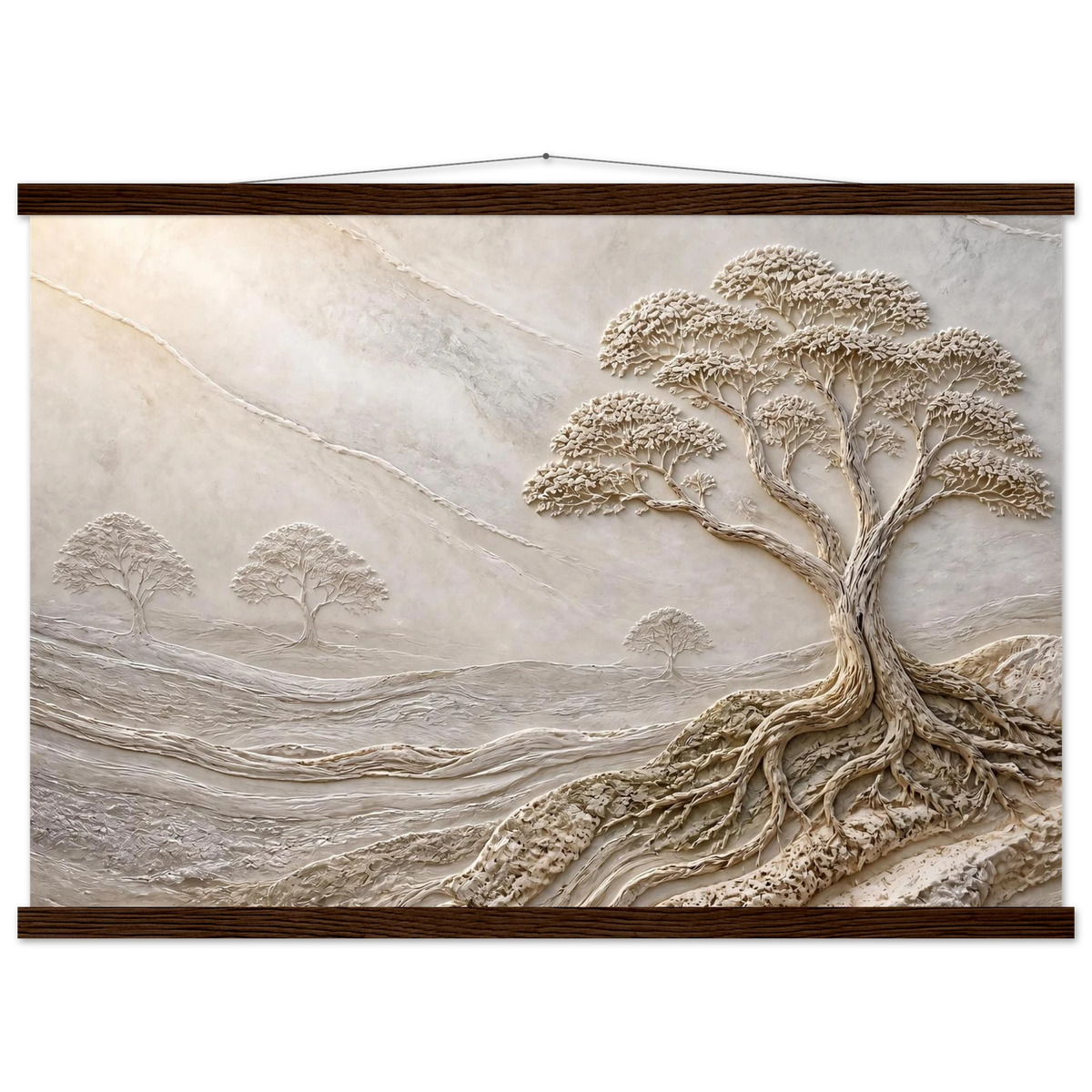Old Growth: petra and herbarium. Museum-quality fine art poster.