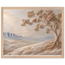 Cliffside Bloom: flowers and botanical. Museum-quality framed fine art print.