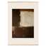 Terracotta Diptych, Panel II of II, two panels, terracotta and cream. Archival fine art poster shown framed.