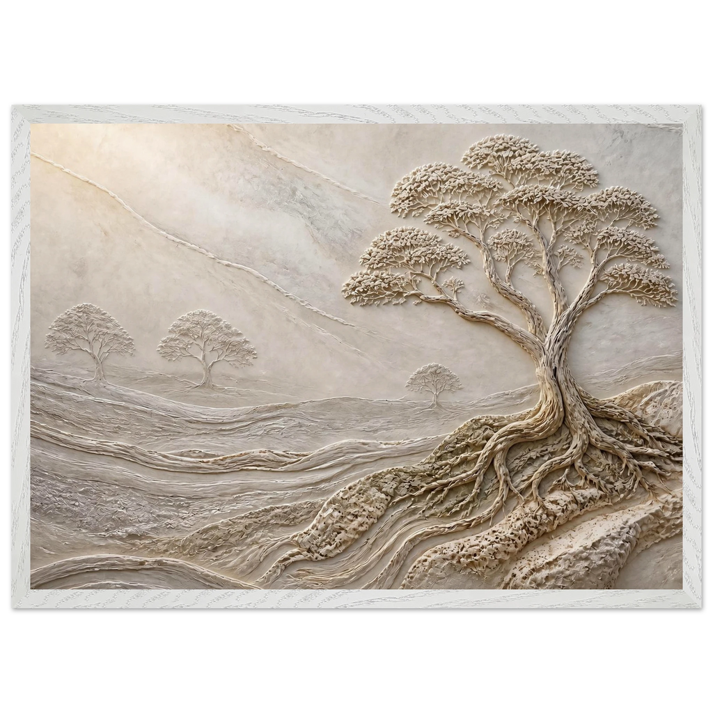 Old Growth: petra and herbarium. Framed fine art print by The Light Stays.