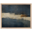 Ivory Crossing: abstract, ivory and serene lines. Framed fine art print, alternate frame and size.