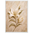 Alabaster Lily: flowers and botanical. Museum-quality framed fine art print.