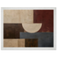 Blocos de Vinho, quadro abstrato emoldurado da The Light Stays.
