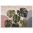 Monstera Sun: botanical and nature. Fine art poster, alternate frame and size.