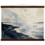 Tidal Ink: sea and coastal landscape. Fine art poster, alternate frame and size.