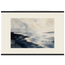 Tidal Ink: sea and coastal landscape. Museum-quality fine art poster.