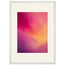 Magenta Plume: gradient, magenta and movement. Framed fine art print by The Light Stays.