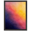 Turquoise and Gold: gradient, night and morning. Museum-quality framed fine art print.