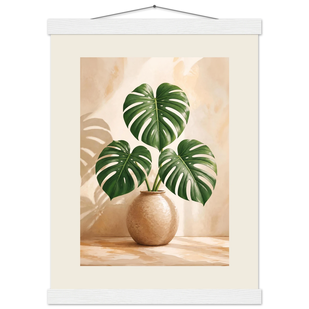 Vessel and Shadow, mediterranean and earth tones. Archival fine art poster shown framed.