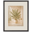 Courtyard Noon, landscape and sun. Archival framed fine art print shown framed.