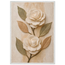 Carved Camellia: flowers and botanical. Museum-quality framed fine art print.