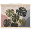Monstera Sun, botanical and nature. Archival fine art poster shown framed.