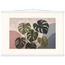 Monstera Sun: botanical and nature. Fine art poster, alternate frame and size.