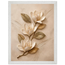 Magnolia Ascent: flowers and botanical. Museum-quality framed fine art print.