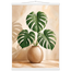 Vessel and Shadow: mediterranean and earth tones. Museum-quality fine art poster.
