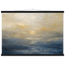 Golden Sea Mist: sea and coastal landscape. Fine art poster, alternate frame and size.
